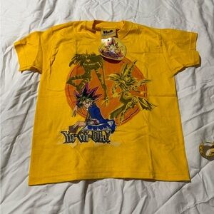 Vintage Yu-Gi-Oh! Graphic Tee Shirt Orange Youth size 5-6
